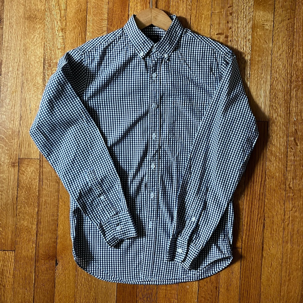 J.Crew Men’s Oxford Slim Fit Button Sown Shirt, Size Small